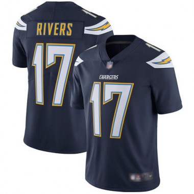 Los Angeles Chargers NFL Football Philip Rivers Navy Blue Jersey Youth Limited #17 Home Vapor Untouchable